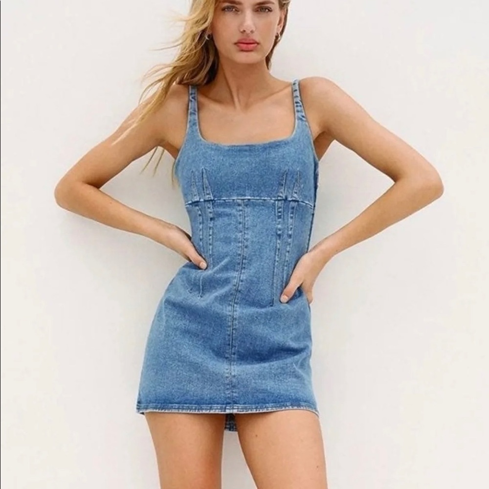 Bdg denim mini dress